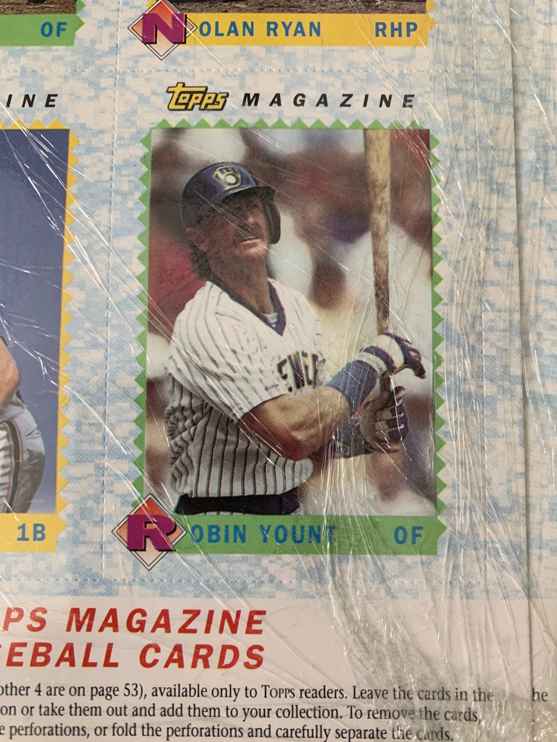 Topps Magazine Baseball Card Set 1990 MLB Etsy