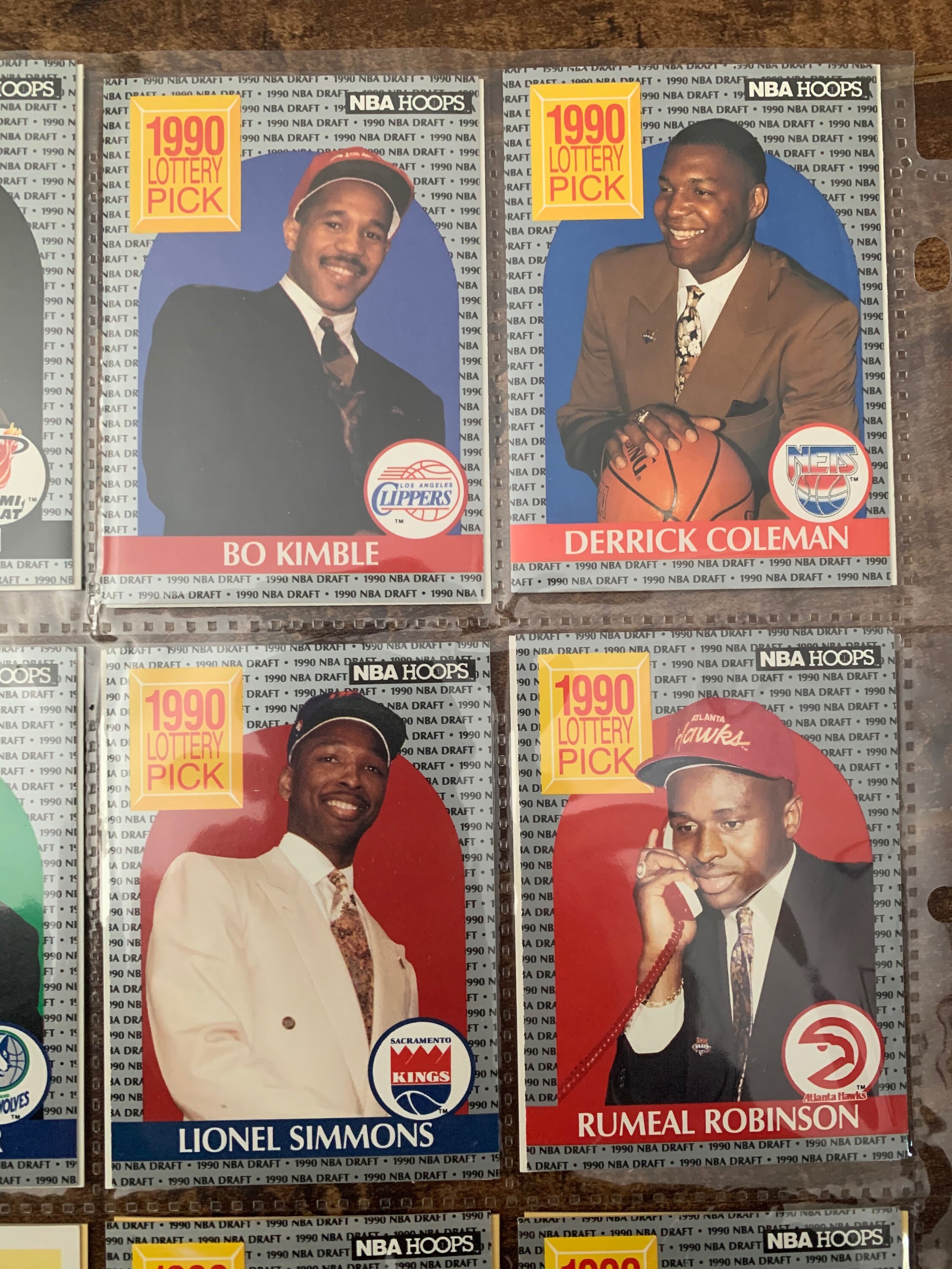 NBA Hoops 1990 Card Set 18 Cards Etsy