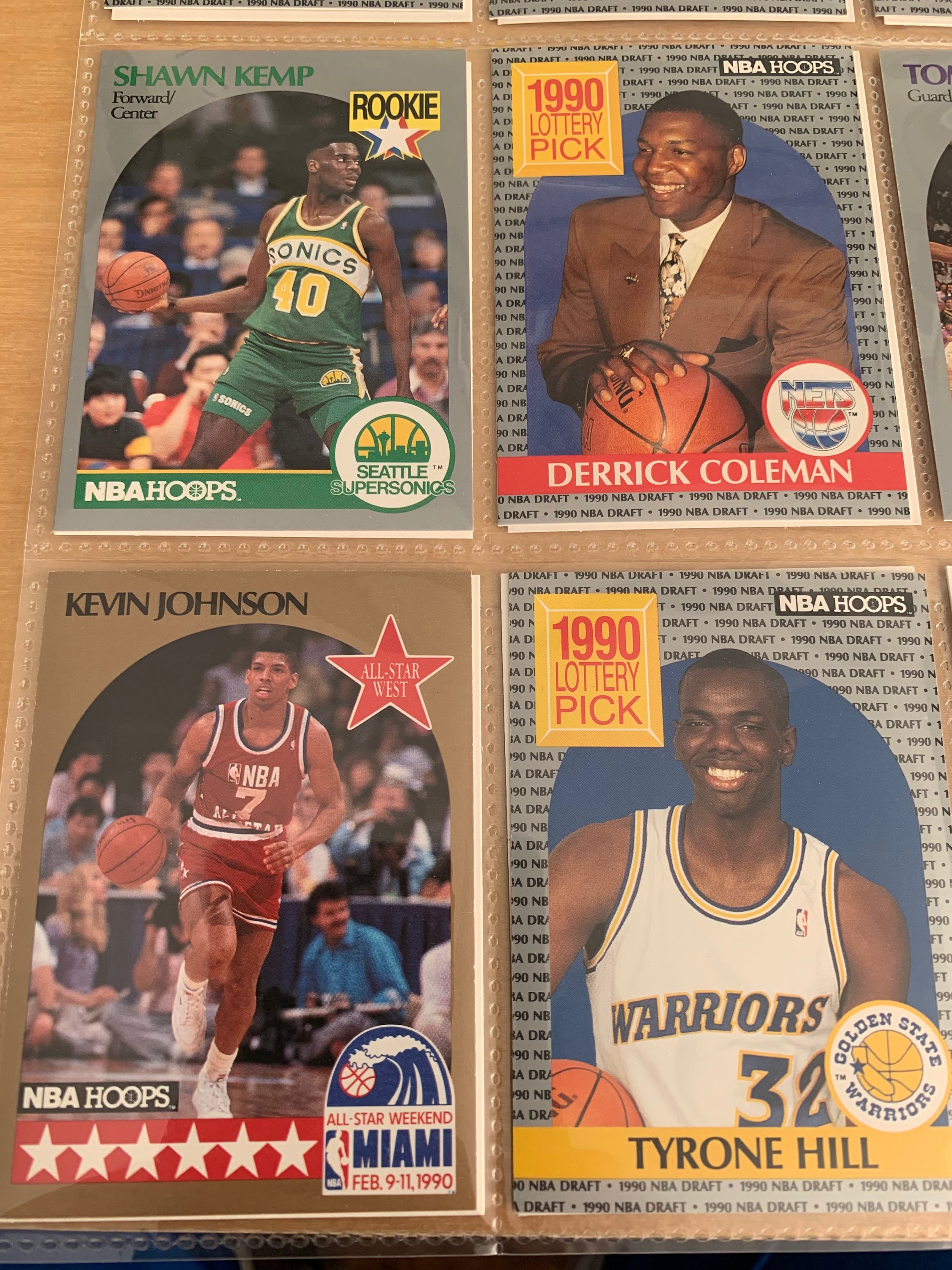 NBA Hoops Card Collection 18 Cards 1990 NBA Hoops Etsy