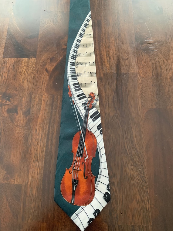 Violin Piano Tie
