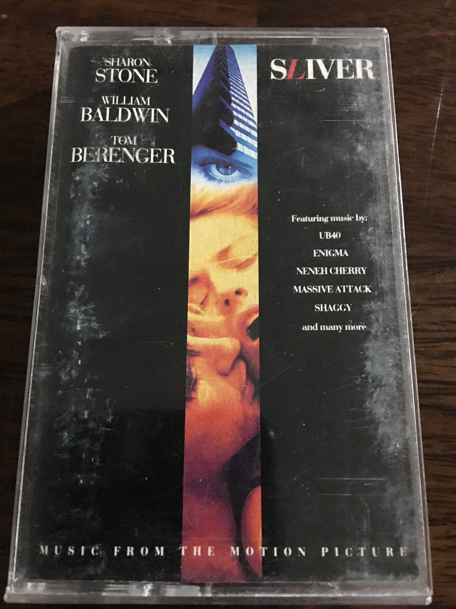 Sliver Movie Soundtrack Cassette Etsy