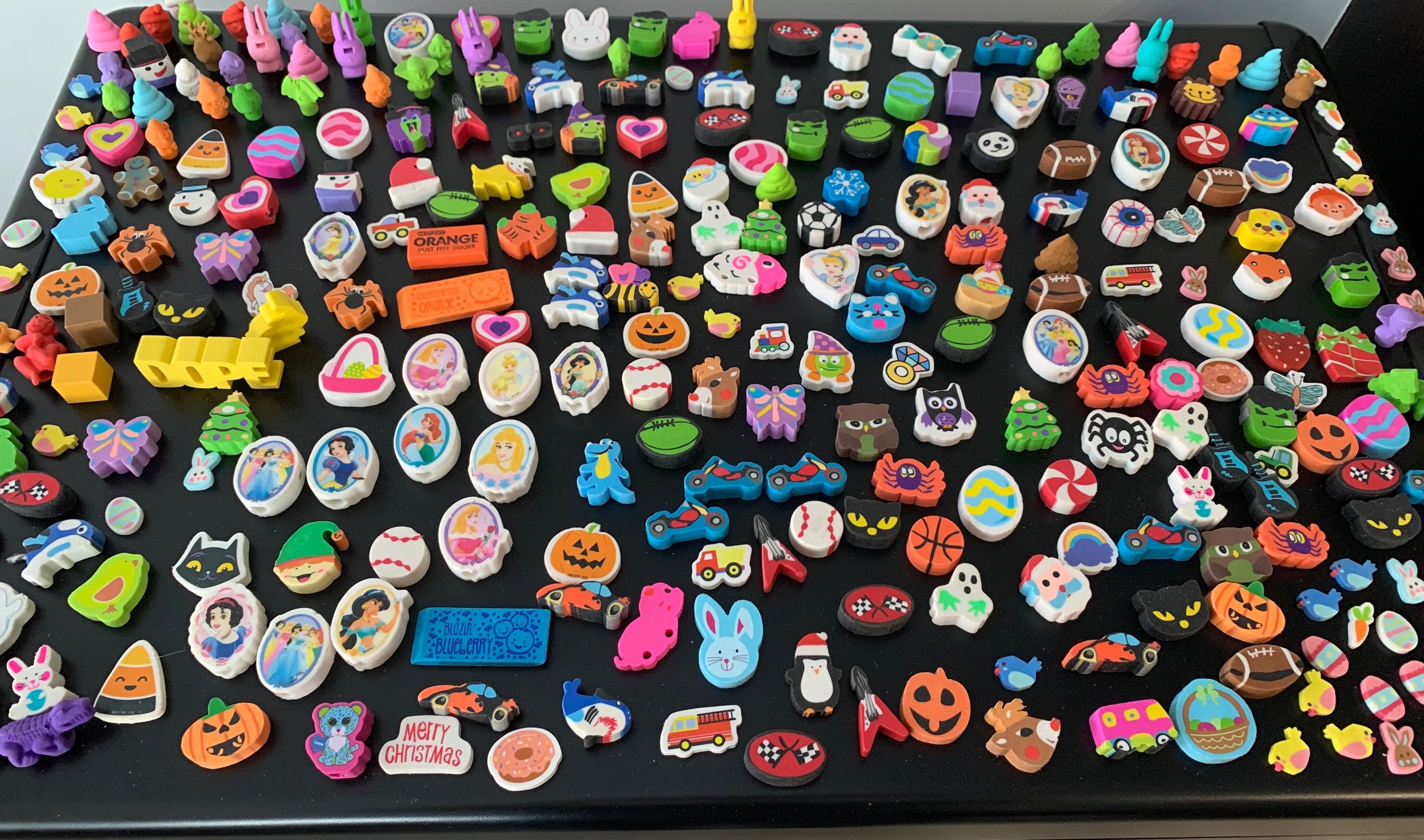 Erasers Mega Collection 296 Erasers Etsy