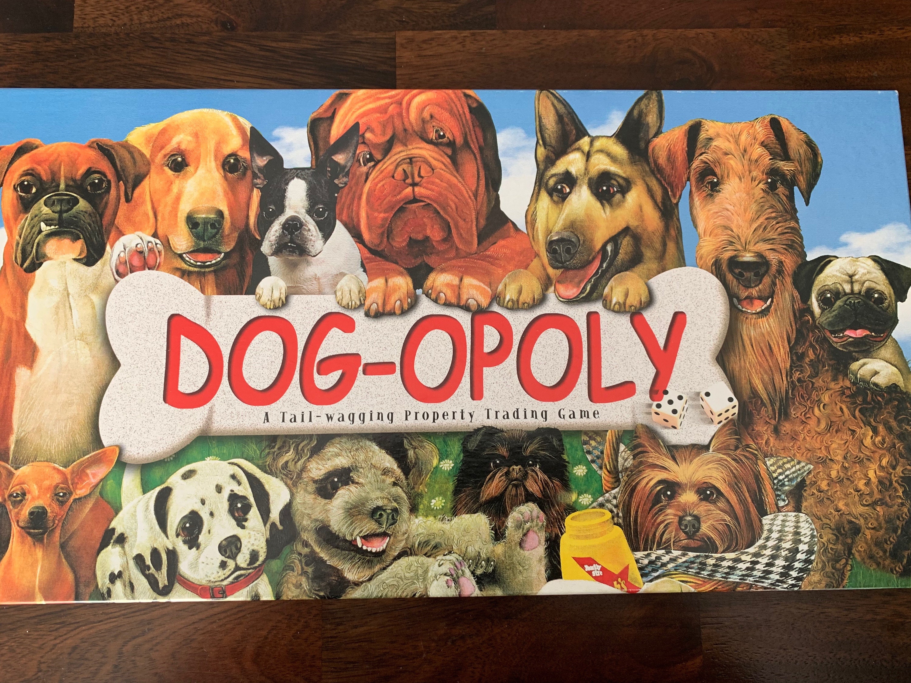 Teken een foto Toevoeging Wolf in schaapskleren Hond-Opoly Bordspel | Etsy