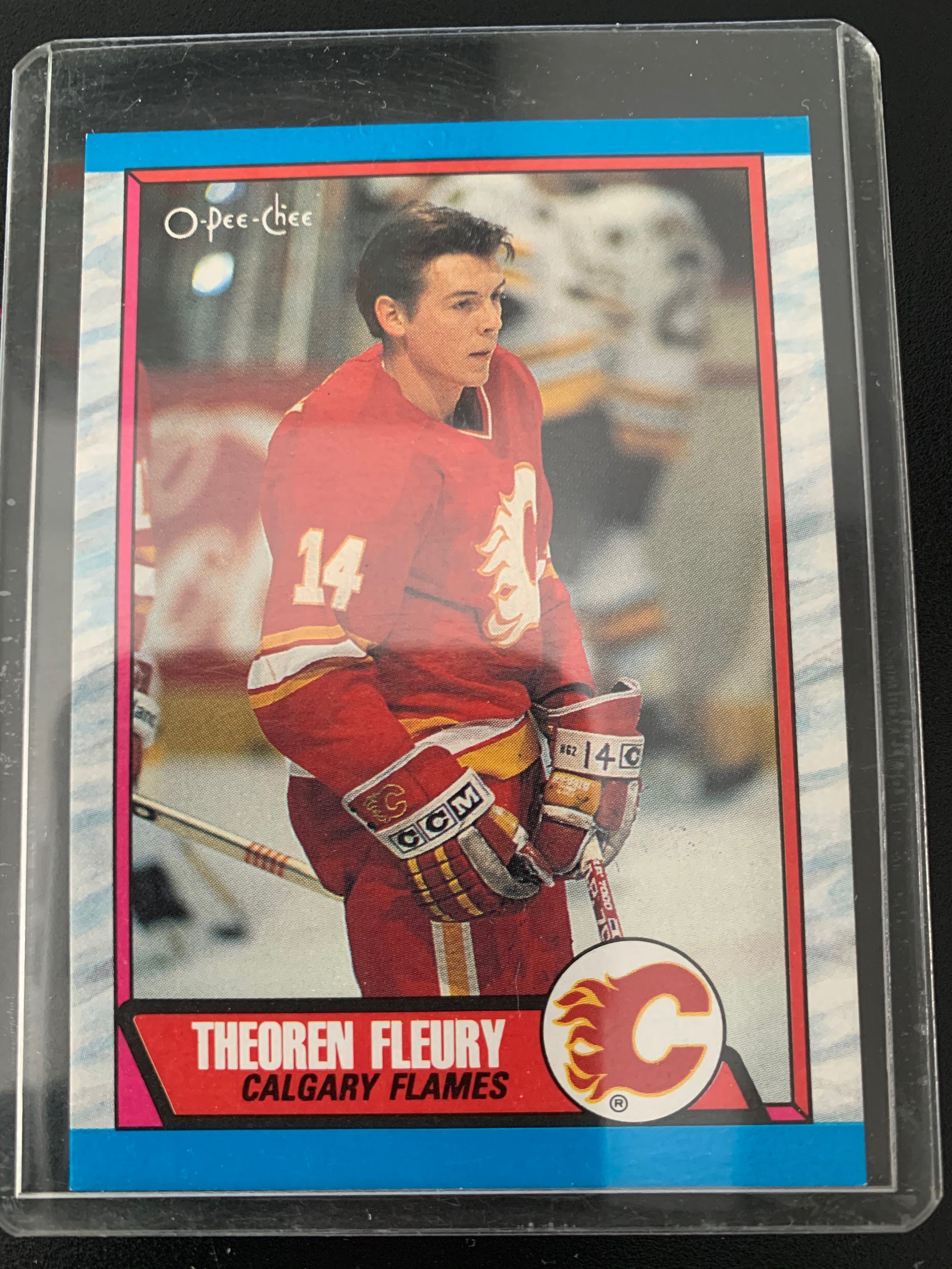 Theo Fleury O-pee Chee 1989 Rookie Card - Etsy Sweden