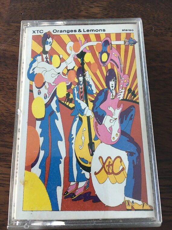 Xtc Oranges And Lemons Cassette Etsy