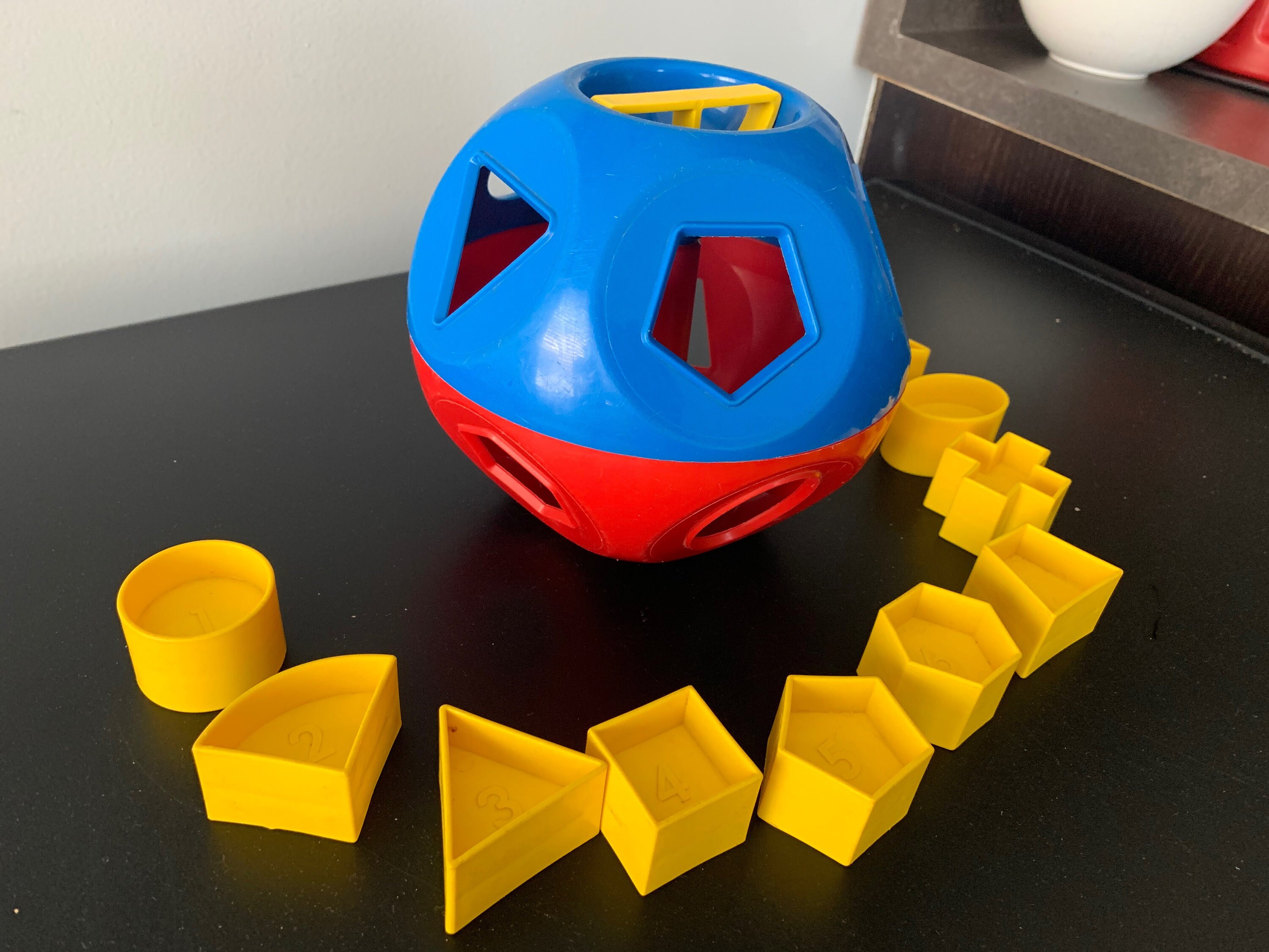 Tupperware Shape O Sorter Ball Toy Puzzle for children Etsy