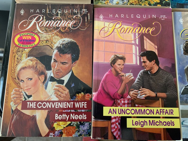 Harlequin Romance Book Set 20 Books 1990's 15 Etsy