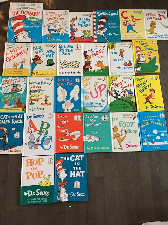 Vintage Dr. Seuss Book Set 30 books Etsy