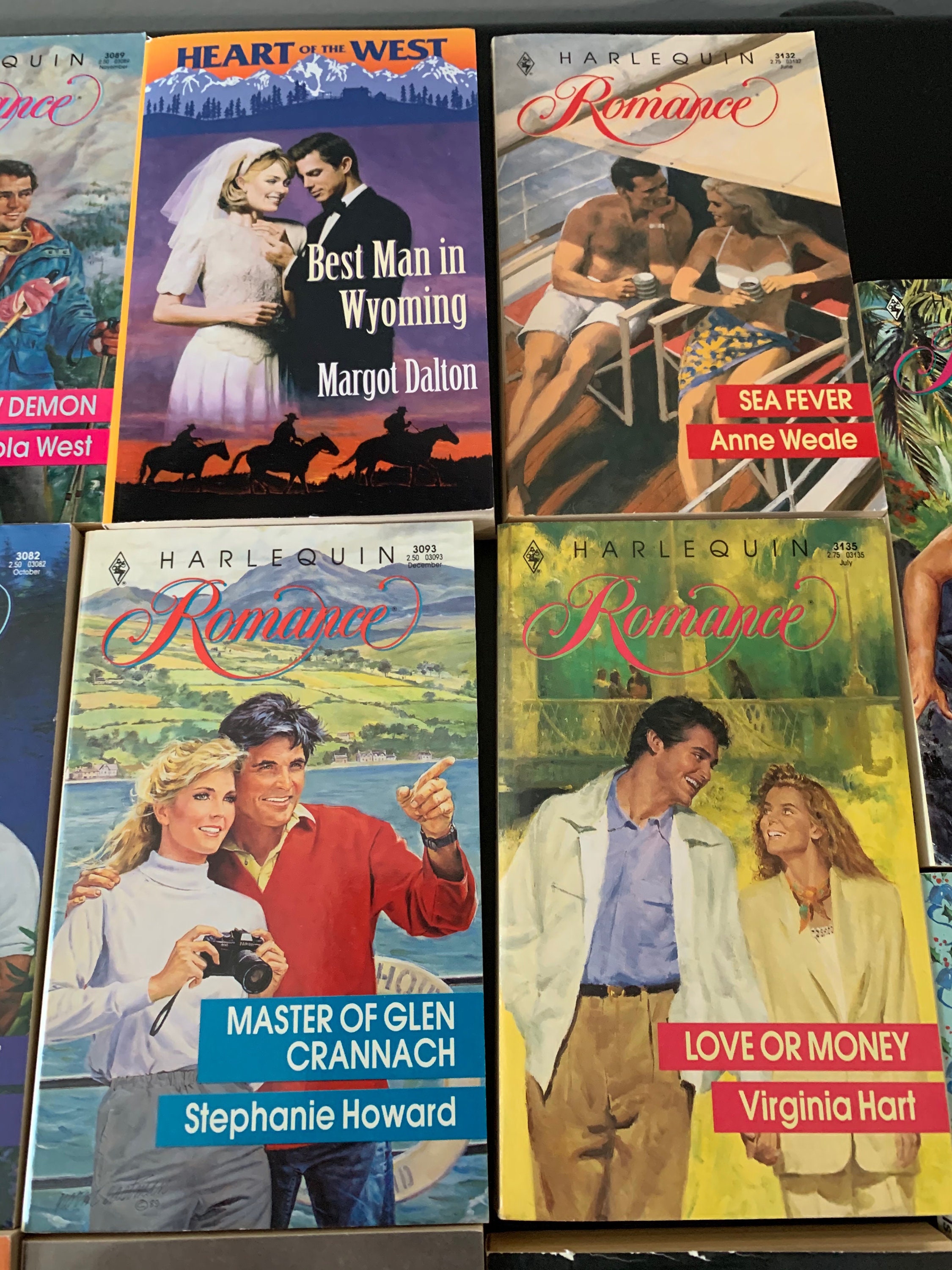 Harlequin Romance Book Set 20 Books 1990's 15 Etsy
