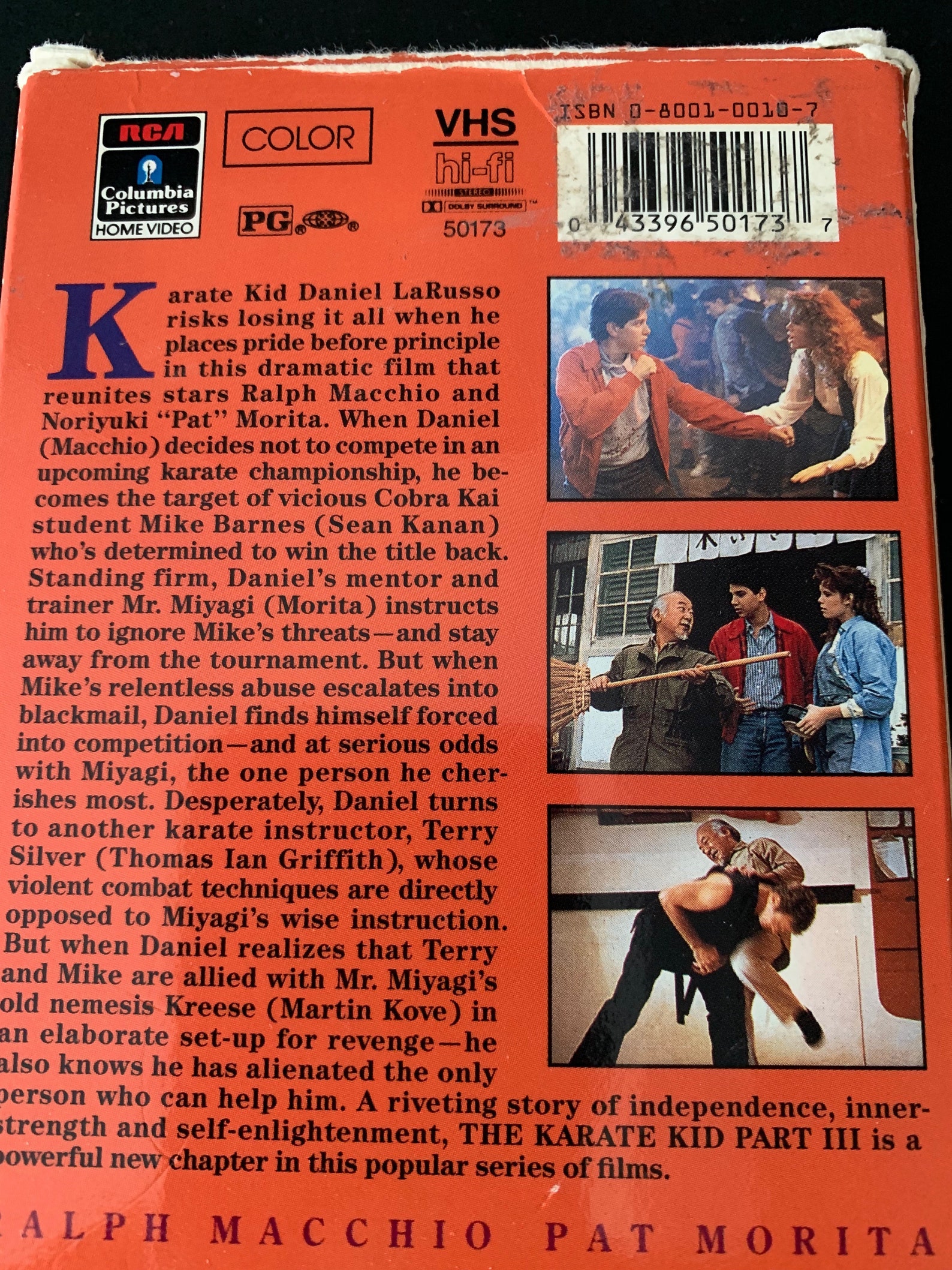 The Karate Kid 3 VHS Movie Etsy
