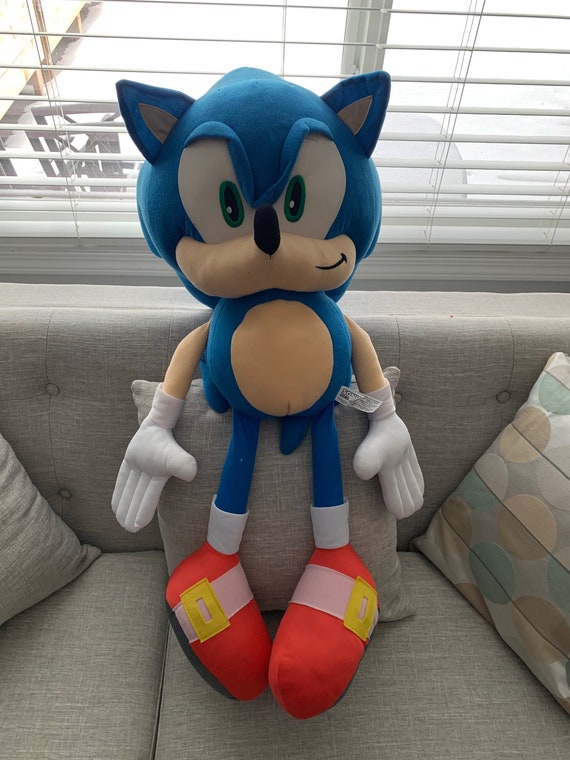 Jumbo Giant Sized Sonic Hedgehog Plush 