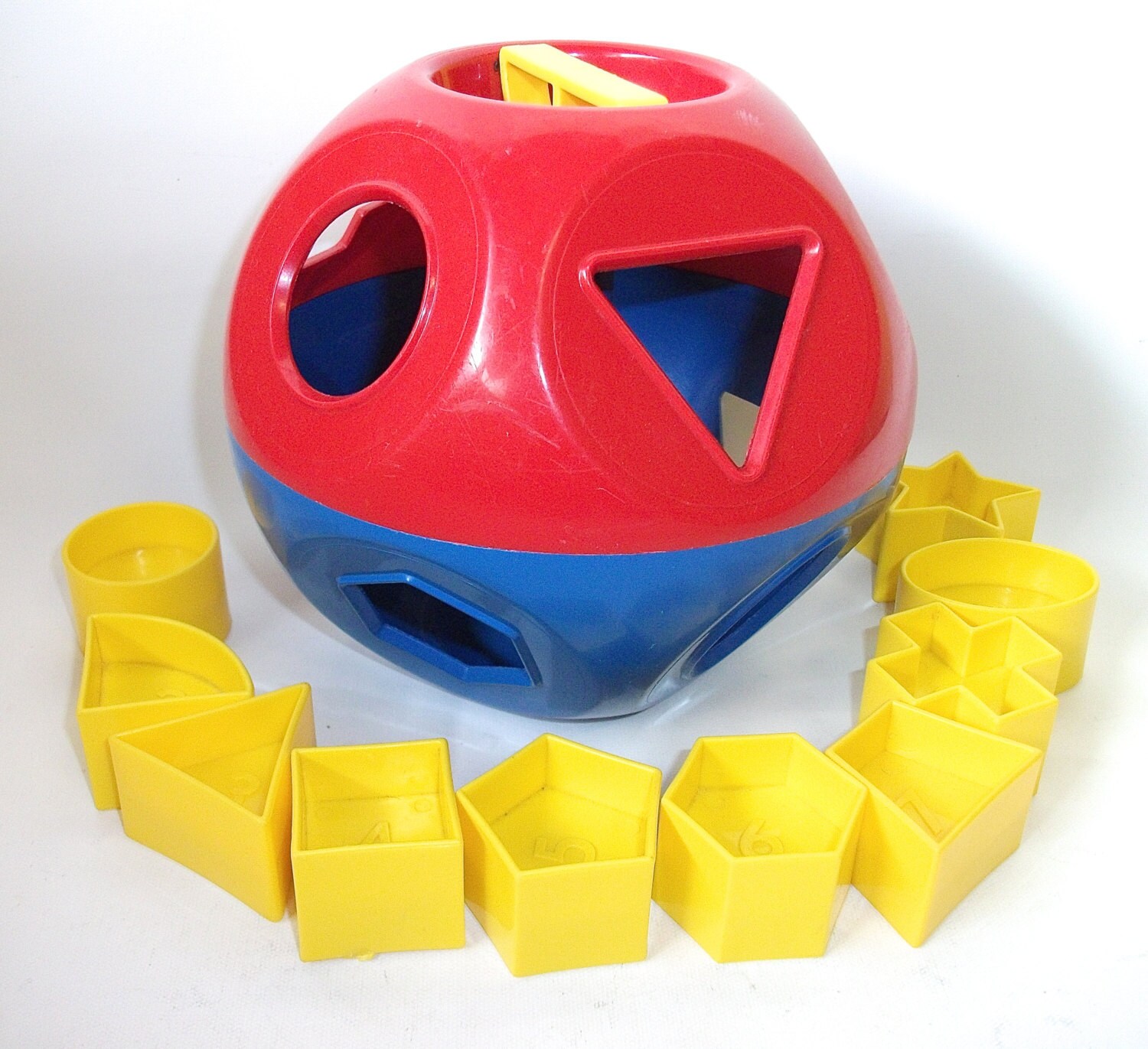 Tupperware Shape O Sorter Ball Toy Puzzle for children Etsy