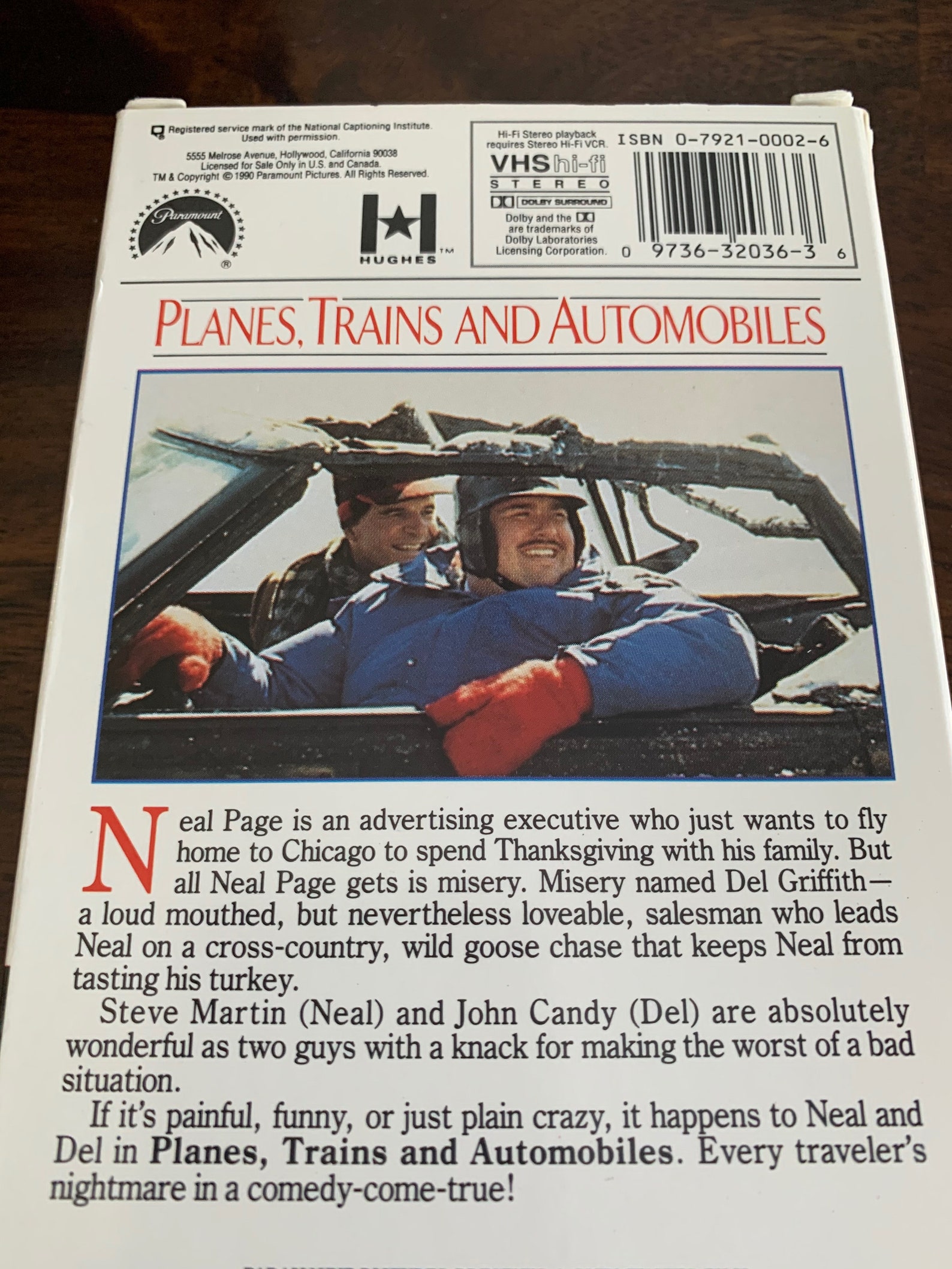 Planes Trains And Automobiles VHS John Candy Steve Martin Etsy