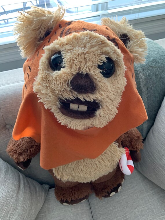 1980's ewok stuffed animal