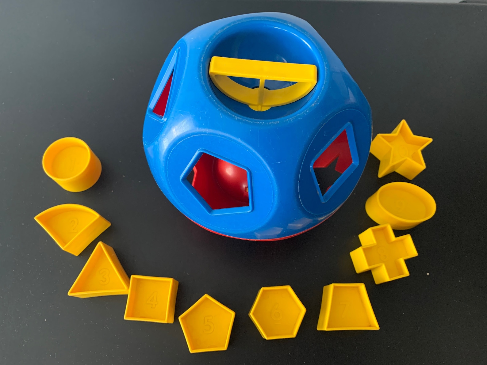 Tupperware Shape O Sorter Ball Toy Puzzle for children Etsy