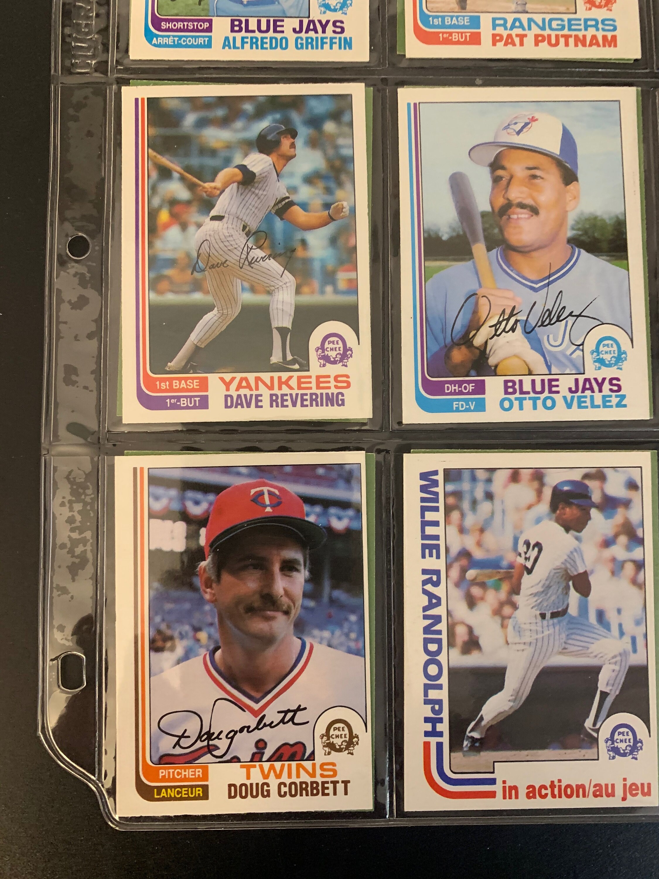 Baseball Card Lot 18 Cards 1982 Opee Chee Baseball 5 - Etsy Israel