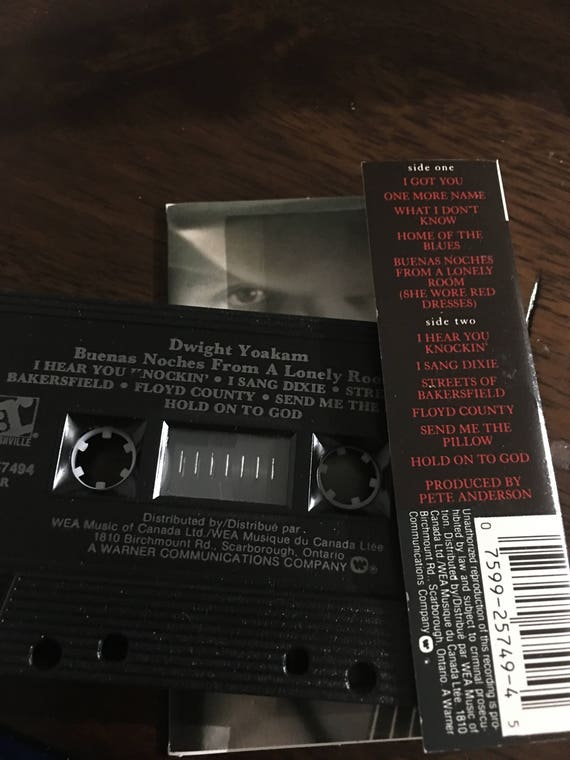 Dwight Yoakam Buenas Noches From A Lonely Road Cassette