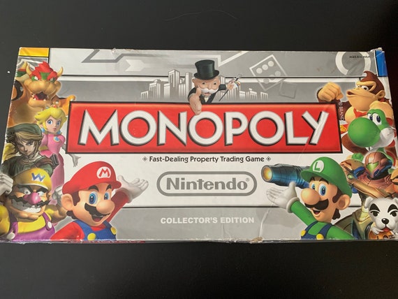 Monopoly Nintendo Collectors Edition Board - Etsy