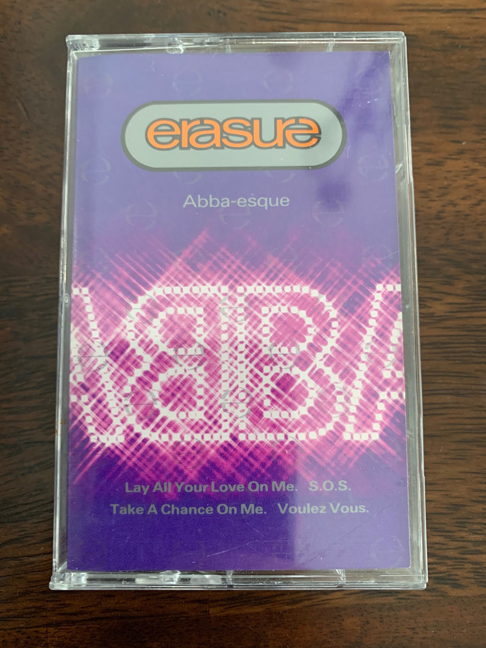 Erasure AbbaEsque Cassette Etsy