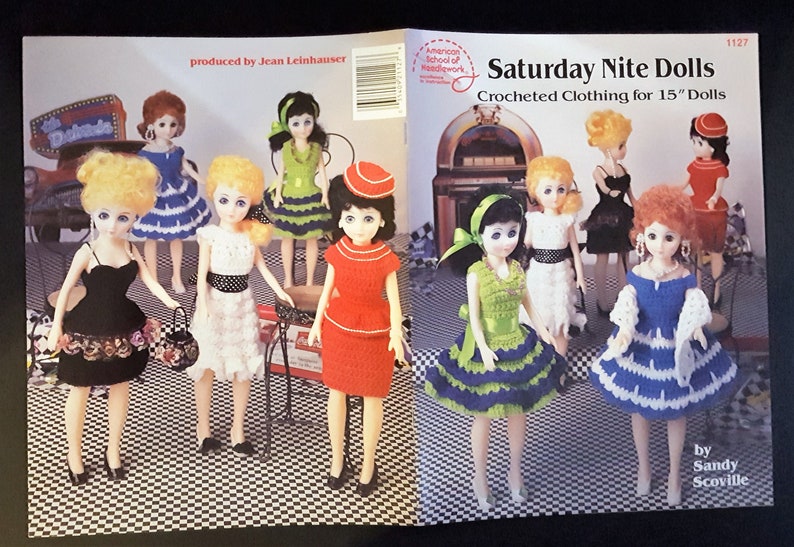 Barbie Fashion Doll Plastic Canvas Country Kitchen Patterns American School 3083