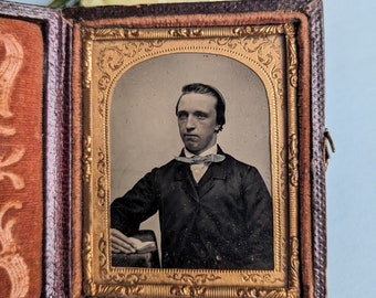 Antique Cased Ambrotype of Young Gentleman