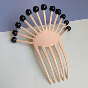 Art Deco Celluloid Hair Comb