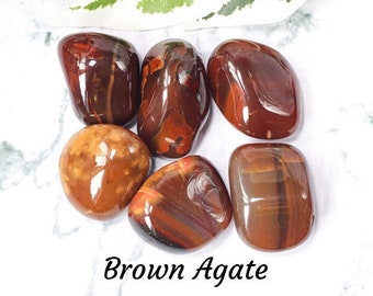 Brown agate stone online
