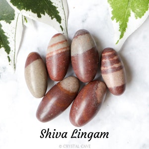 Shiva Lingam Crystal - Tumbled Stone - Polished Stone - Gemstone / For Fertility • Unity • Transformation / Intention All Chakra Tumblestone