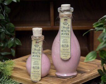 Balsamo per pozioni salutari - Cosmetici fantasy alternativi indie - Regalo per videogiochi - Accessorio per cosplay LARP - Biologico senza cacca
