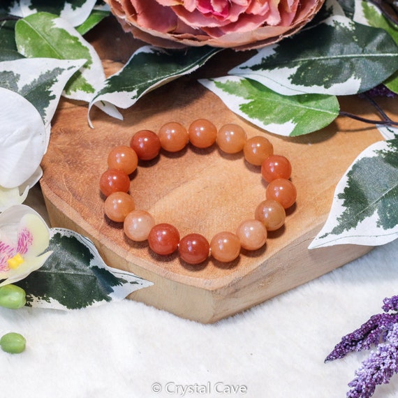 Orange aventurine bracelet clearance