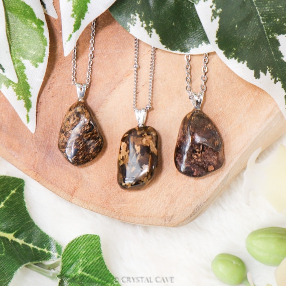 Bronzite pendant best sale