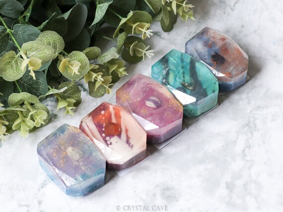 Crystal Soap Gift Set Box - Crystal Infused Skincare - Wedding