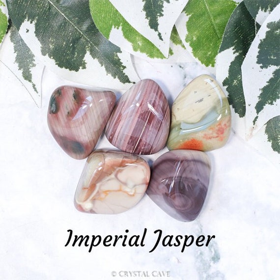 Imperial Jasper Crystal Tumbled Stone Polished Stone Etsy