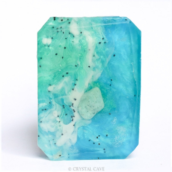 ite Crystal Soap Virgo Zodiac Soap / Citrus Flowers 