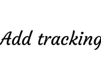 Add tracking