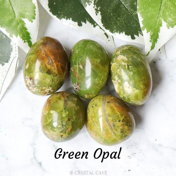 Green Opal - Tumbled Green Opal - Tumbled