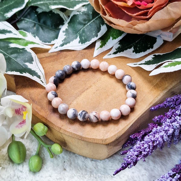 TERRISHE Bracciale Curativo In Pietra Naturale, Bracciale Elefante Donna, Regali Di Guarigione Presto, Regali Ispiratori, Regalo Natale Compleanno per Donne Ragazze Amica (Viola