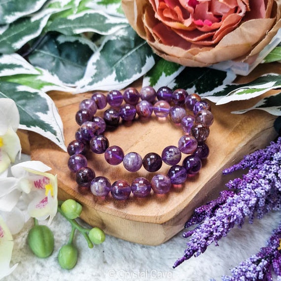 Auralite 23 Edelstein Armband 10 mm Steinperlen Schmucksteine Naturstein Stretch Kugelarmband Powerbeads Manner Frauen Edelsteine Etsy