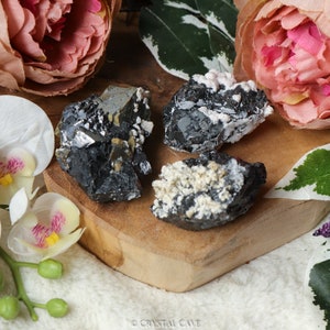 Raw Galena Sphalerite Quartz Pyrite Calcite Crystal / Rough Natural Stone Decoration Interior Sculpture Nugget Gemstone Geode Druzy Cluster