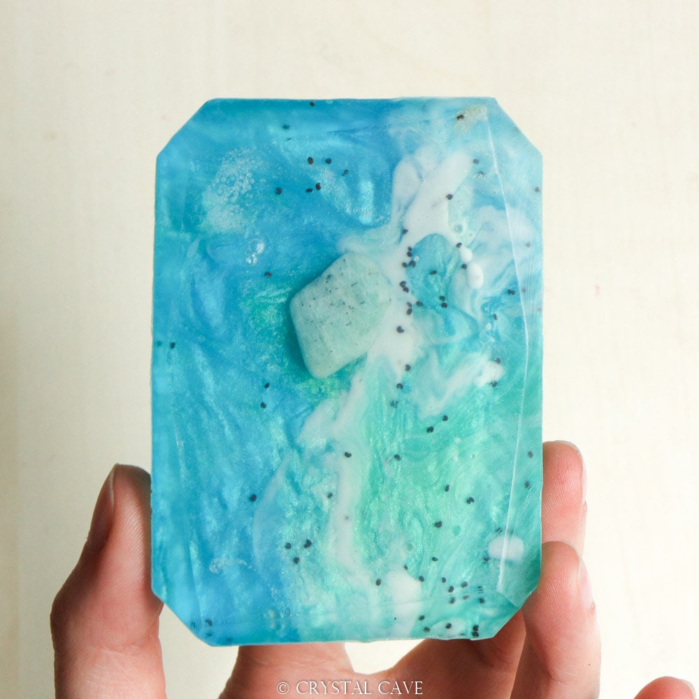 ite Crystal Soap Virgo Zodiac Soap / Citrus Flowers 