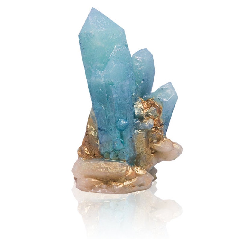 Celestite Crystal Soap / Gemini Zodiac / March Birthstone / Decoration Gemstone / Throat Chakra Meditation Stone / Aromatherapy / Interior Large