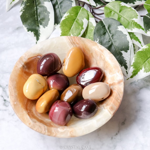 Mookaite Crystal - Tumbled Stone Polished Gemstone / Beauty
