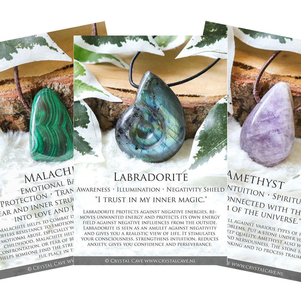 157 Digital Crystal Cards For Jewelry Informative Gemstones Etsy