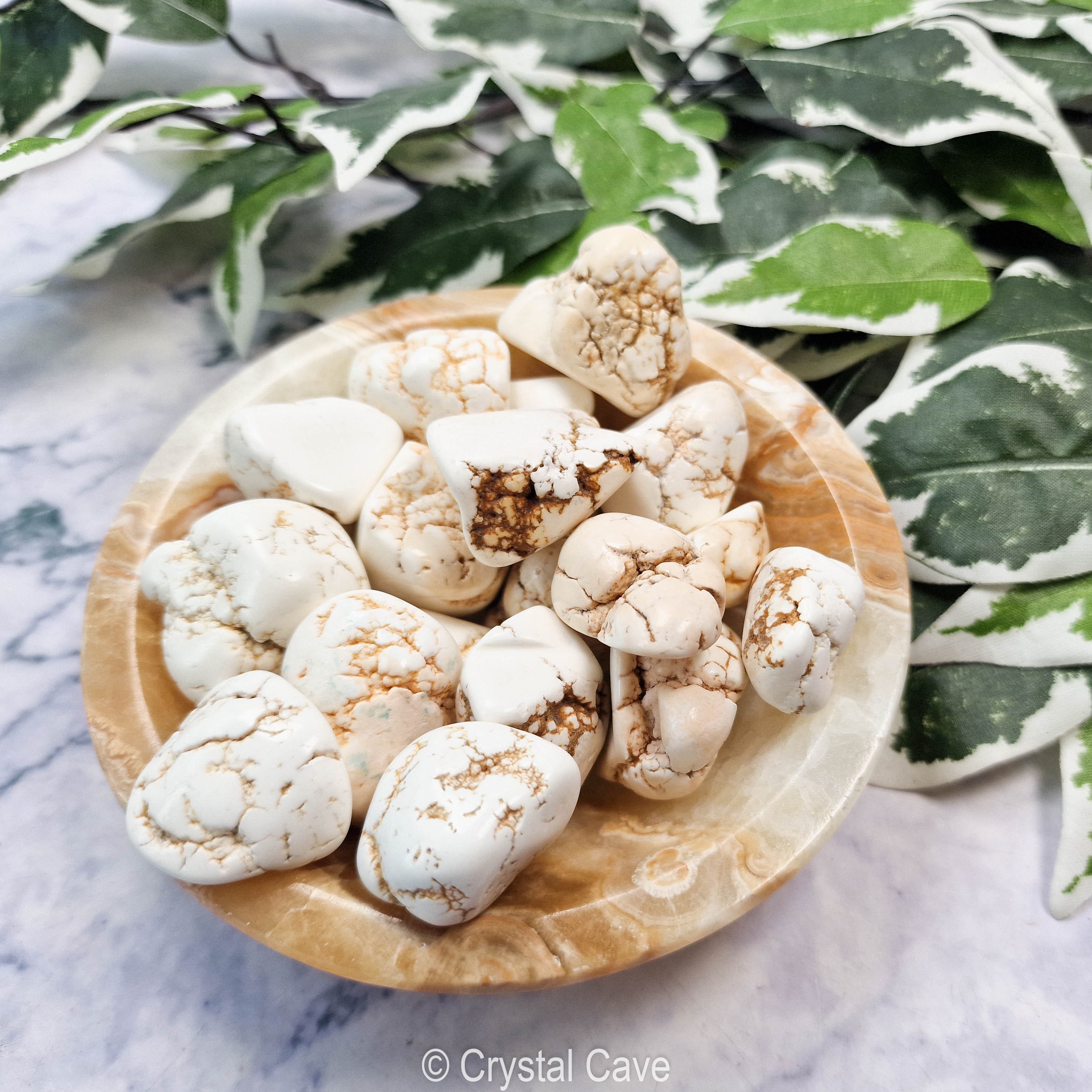 瑪瑙　命根石 Raw Magnesite Crystal - Tumbled Stone Polished Gemstone