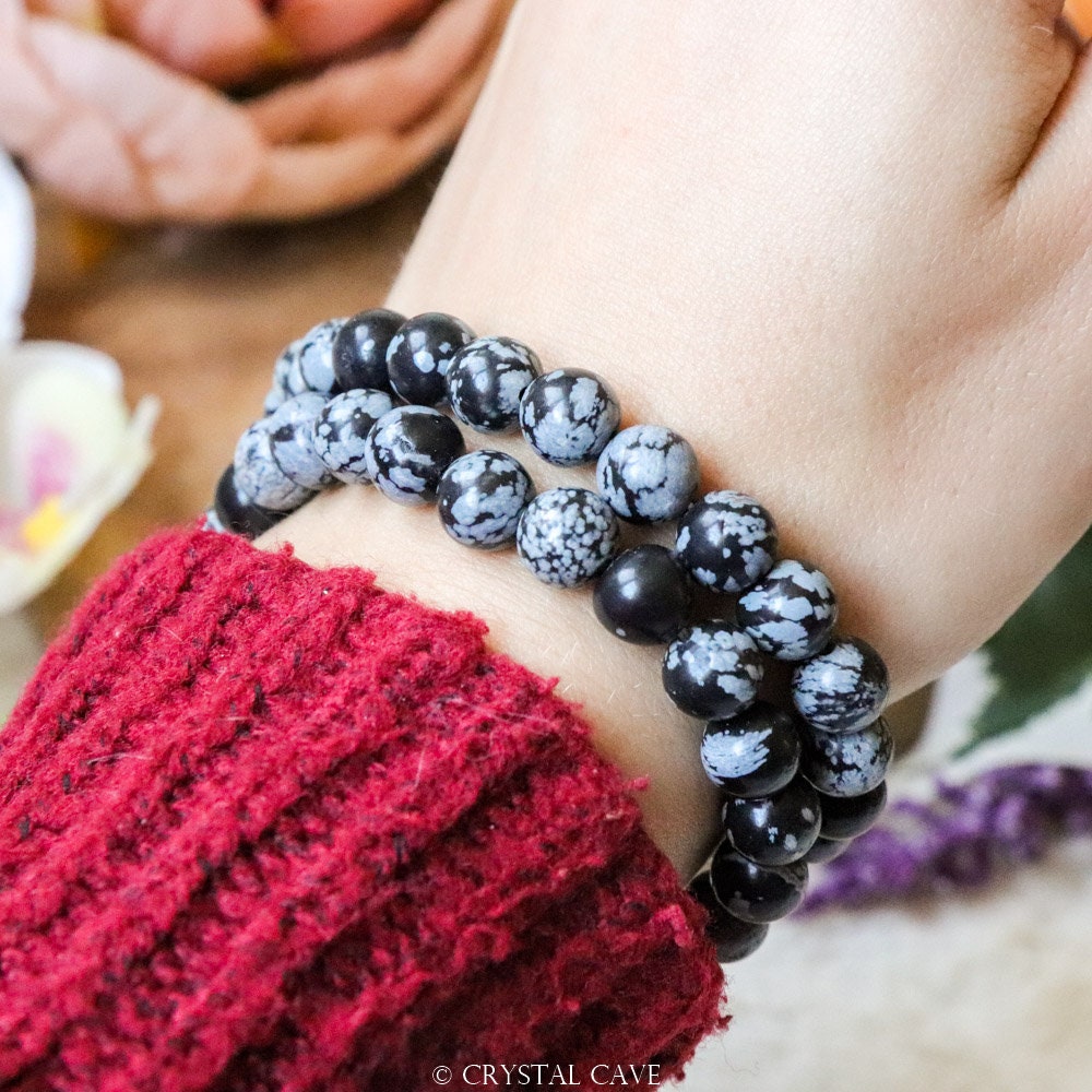 Ossidiana Fiocco Di Neve - Sfera Liscia Da 4mm - Pietre Singole (al