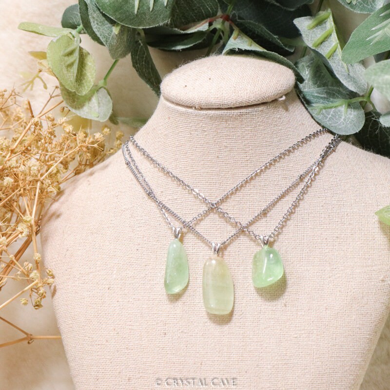Polished Green Calcite  Solid 925 Sterling Silver Pendant Natural Green Calcite Pendant 925 Sterling Silver Handmade  main image 3