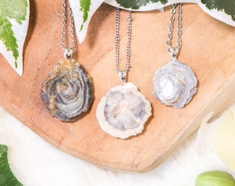 Chalcedony Rose Pendant Necklace 925 Sterling Silver / Jewelry Gift Box Crystal Card Present Him Her Real Gemstone Natural Stone Gold Chain
