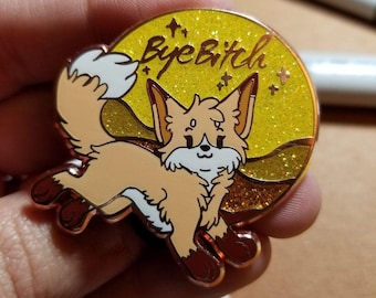 Spilla in smalto duro Adorably Rude Fox