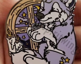 Tea Dog Smalto Duro Pin