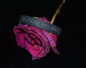 I'm here. I'm alive. And I'm trying. Bracelet :)